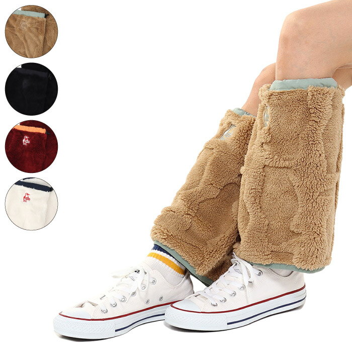 CHUMS チャムス ブービーエルモレッグウォーマー ユニセックス エルモフリース 軽量 保温性 普段使い CH09-1364