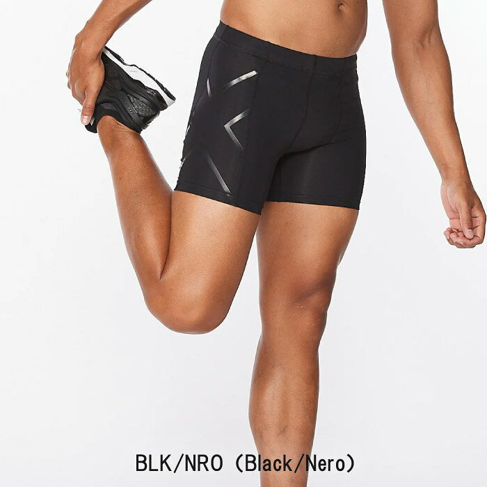 2XU ツータイムズユー スポーツインナー コンプレッション 1/2ショーツ メンズ 着...