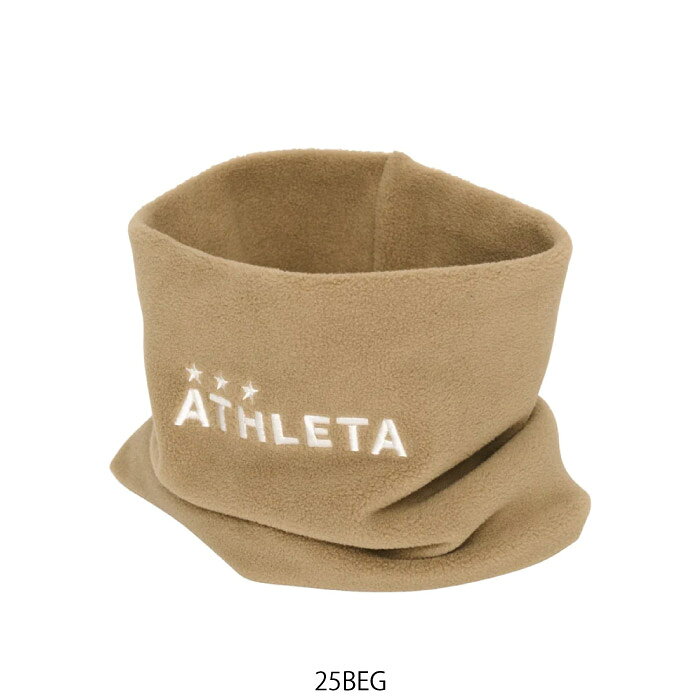Rampjack Trip店のATHLETA アスレタ ジュニア ネックウォーマー H20×W22cm サッカー フットサル フリース素材 防寒 キッズ 子供 05341J｜アングル2