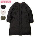 NANGA ナンガ アウター NO COLLAR DOWN COAT ノーカラーダウンコート レディース ロング丈 ND2442-1C600