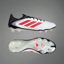 adidas アディダス サッカースパイク コパ ピュア 3 ELITE FG レギュラーフィット 天然芝用 ホワイト/レッド/ブラック ID9037
