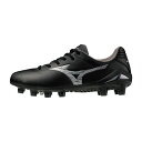 MIZUNO ミズノ サッカースパイク モナルシーダNEO III PRO Jr ジュニア 2E相当 天然芝・土・人工芝用 ブラック/ギャラクシーシルバーン P...