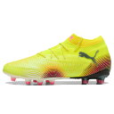 PUMA プーマ サッカースパイク フューチャー 8 アルティメット AG 天然芝用 人工芝用 ロングパイル イエロー/ブラック 108189_03(4)