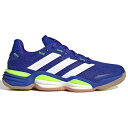 adidas アディダス ハンドボールシューズ Stabil 16 スタビル16 レギュラーフィット ブルー/ホワイト インドア 屋内コート用 ドッジボール IE1083