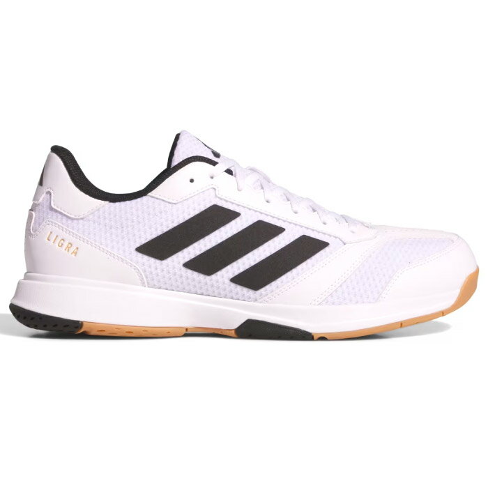 adidas ǥ ϥɥܡ륷塼 Ligra 8 ꥰ8 쥮顼եå ۥ磻/֥å ɥ ⥳ ...