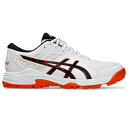 asics アシックス ハンドボールシューズ GEL-PEAKE 2 ユニセックス STANDARD ホワイト/ブラック 屋外用 人工皮革 1113A036.1...