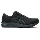 asics アシックス ランニングシューズ ゲル コンテンド 7 WP EXTRA WIDE ブラック/ブラック 幅広 ジョギング マラソン 1011B333.001(4)