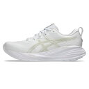 asics アシックス ランニングシューズ GEL-CUMULUS 27 レディース STANDARD ホワイト/グレー ジョギング マラソン 1012B772.100(4)