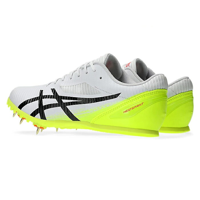 asics �����å��� Φ�她�ѥ��� HEATSPRINT 13 STANDARD �ۥ磻��/�������� 100m��1500m �ϡ��ɥ� ķ������ 1093A199.101