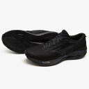MIZUNO ミズノ ランニングシューズ ウエーブリボルト3 WIDE メンズ 3E相当 ブラック×ダークグレー×ブラック J1GC2385(4)