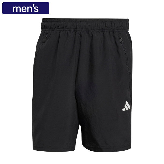 asidas アディダス ボトムス トレイン エッセンシャルズ ウーブントレーニングショーツ メンズ ショートパンツ ハーフパンツ 伸縮性 IC6976