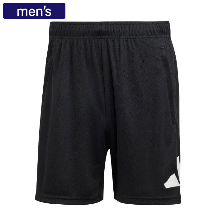 asidas アディダス ボトムス トレイン エッセンシャルズ ロゴ トレーニングショーツ メンズ ハーフパンツ 吸湿性 IB8121