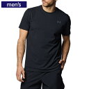UNDER ARMOUR アンダーアーマー トップス 半袖 UAパフォーマンスコットン ショートスリーブTシャツ ブラック メンズ ストレッチ 吸汗速乾 トレーニング 1384805(4)