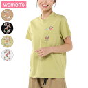 CHUMS チャムス トップス Tシャツ 半袖Tシャツ アンチバグフードヨーカイポケットTシャツ レディース ボックスシルエット 虫よけ加工 CH11-2508