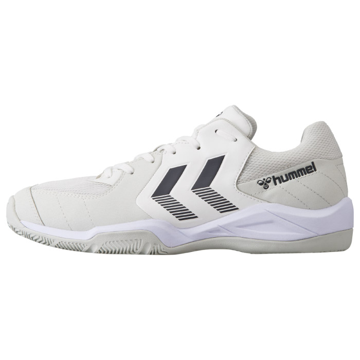 hummel ヒュンメル ハンドボールシューズ インドアシューター6 ホワイト×グレー ユ...