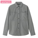 THE NORTH FACE ザ ノースフェイス 長袖シャツ ラッスルキャノピーシャツ レディース アウトドア キャンプ 抗菌加工 静電気防止 NRW12302