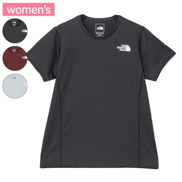 THE NORTH FACE ザ ノースフェイス Tシャツ 半袖 ショートスリーブドライドットライトクルー レディース スポーツ ランニング 抗菌防臭 吸汗速乾 NTW12588