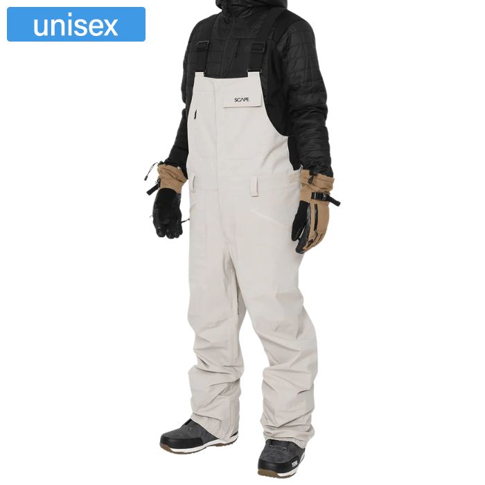26-27 SCAPE エスケープ ボトムス Bib Pants ビブパンツ ユニセックス オーバーオール スノーボードウェア 2026-2027年 711-263-31