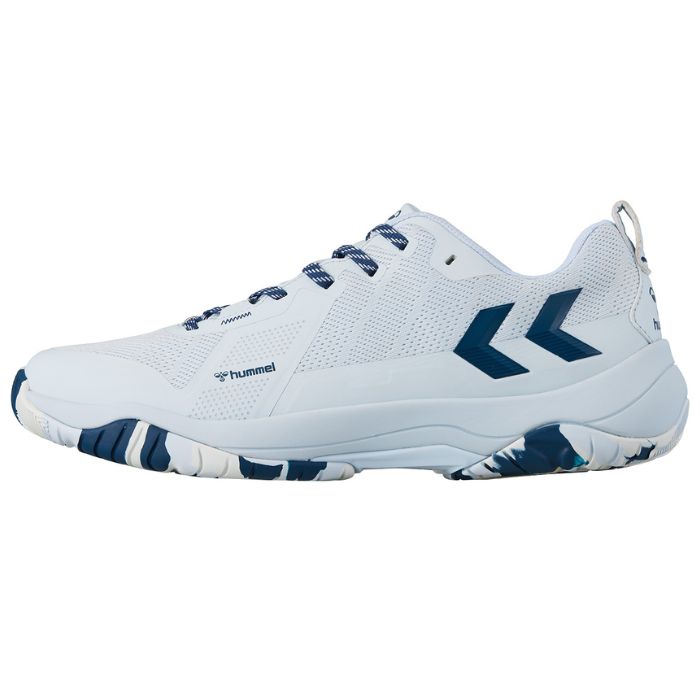 hummel ヒュンメル ハンドボールシューズ KOMET POWER 3.0 コメットパワー3.0 ユニセックス ワイド ライトブルー×ネ…