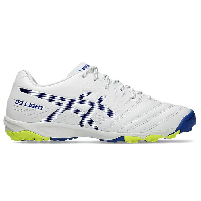 Rakuten - asics アシックス サッカー トレーニングシューズ DS LIGHT JR GS TF アウトドア 屋外 人工芝 土 ホワイト ブルー ジュニア キッズ 子供 1104A053