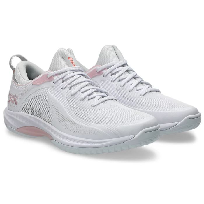 Rampjack Trip店のasics アシックス バスケットボールシューズ GLIDE NOVA FF 4 グライド ノヴァ FF 4 ユニセックス STANDARD ホワイト/ピンク 1063A105.101｜アングル2