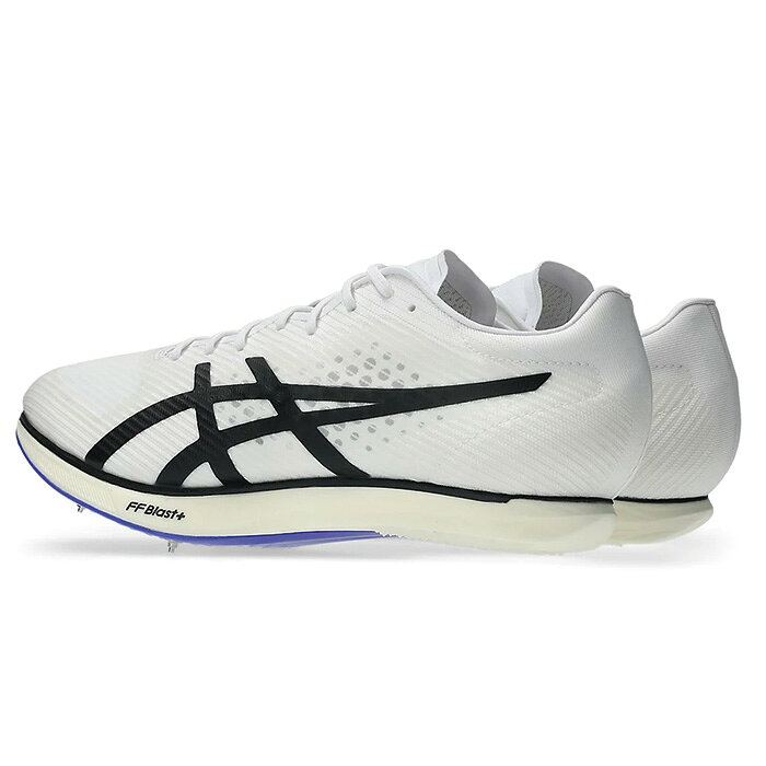 asics �����å��� Φ�她�ѥ��� COSMORACER MD 3 STANDARD ��� White/Cobalt Burst 1093A221.101