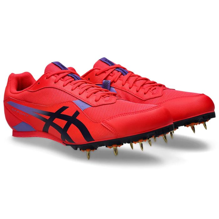 Rampjack Trip店のasics アシックス 陸上スパイク EFFORT 14 エフォート 14 ユニセックス STANDARD ディーバピンク/ミッドナイト 100m～1500m 競技 1093A264.700｜アングル2