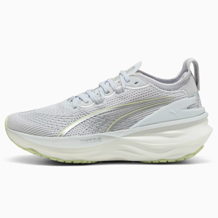 PUMA プーマ ランニングシューズ フォーエバーラン ニトロ 2 レディース マラソン ジョギング Silver Mist/Apple Spritz 310471