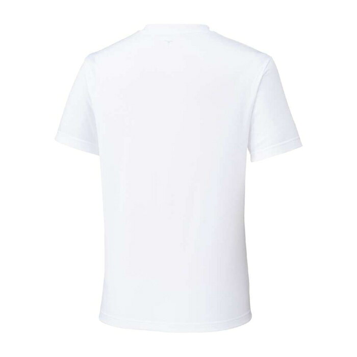 Mizuno ミズノ トップス ナビドライTシャツ(半袖／丸首) メンズ ポリエステル ホワ...