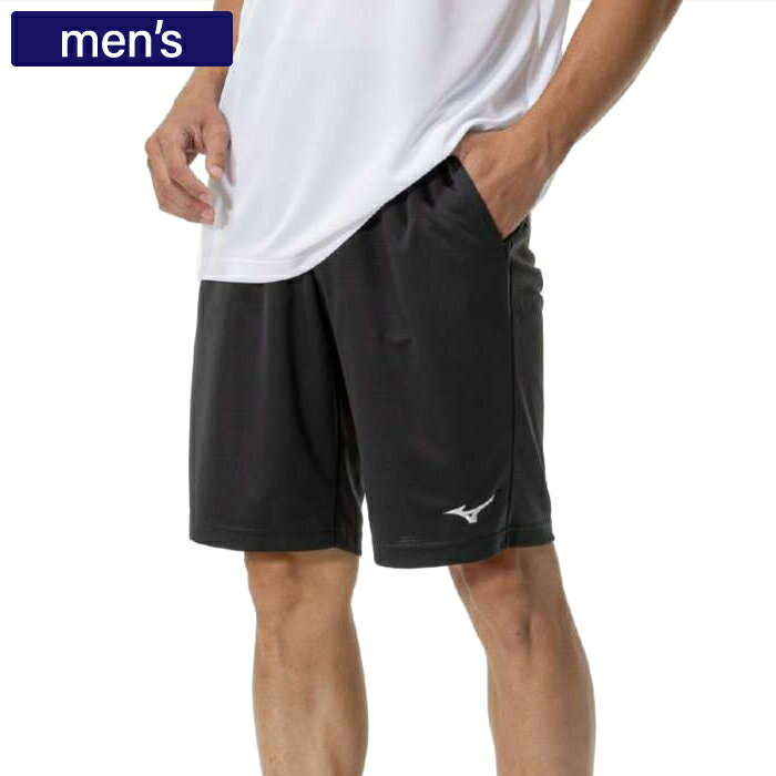 Rakuten - Mizuno ミズノ ボトムス ナビドライニットハーフパンツ メンズ ポリエステル チャコールグレー×シルバー 32MDC190