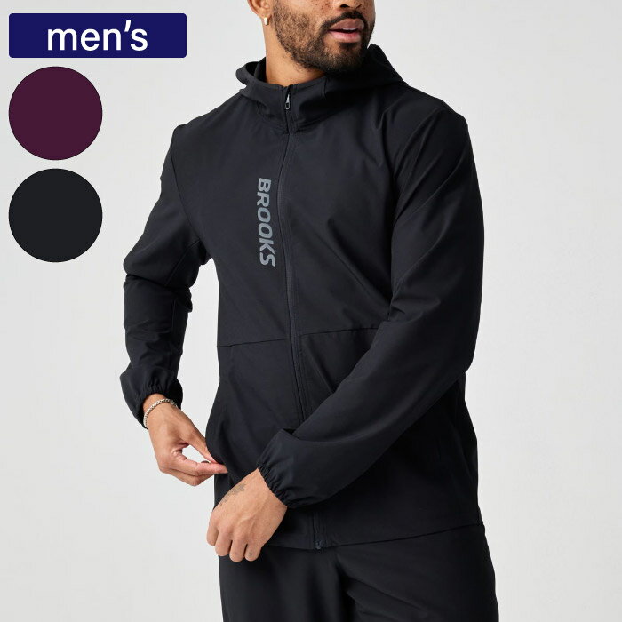 BROOKS ブルックス メンズ ランニングジャケット Canopy Jacket ジョギング マラソン トレーニング BAM5820