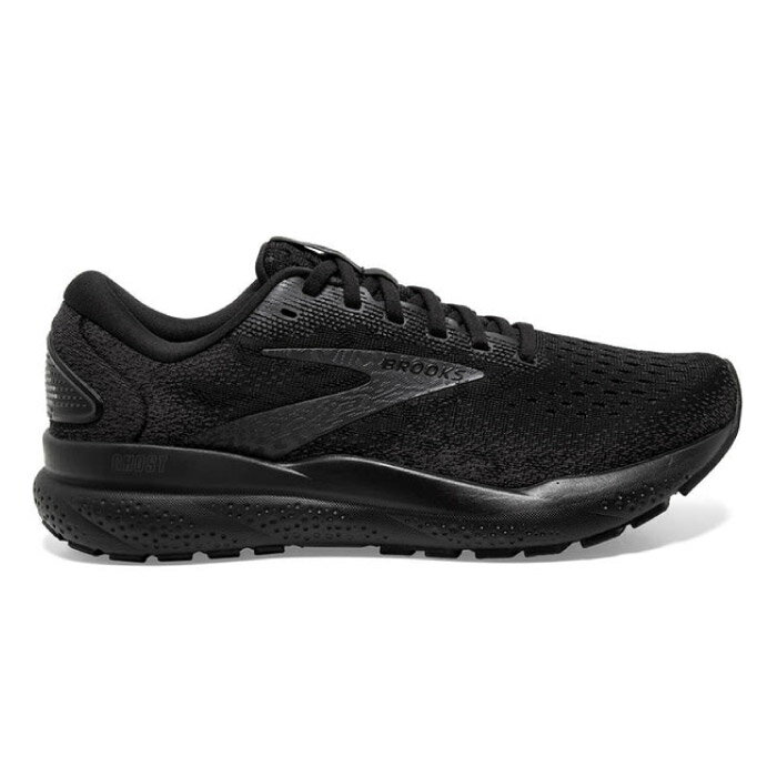 樂天商城 - BROOKS ブルックス Ghost16 WIDE ゴースト16 ブラック 2E幅（ワイド） メンズ ロード ランニングシューズ 軽量 BRM4184