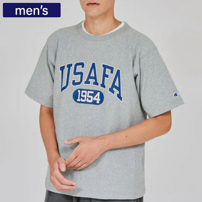 Champion チャンピオン メンズ リバースウィーブ(R) ショートスリーブTシャツ 天竺素材 リラックスフィット C3-D306