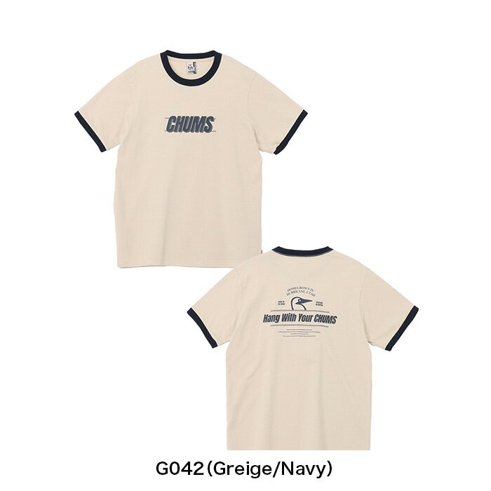 CHUMS チャムス 半袖 カーンズリンガーHWYC Tシャツ ユニセックス CH01-2710 2