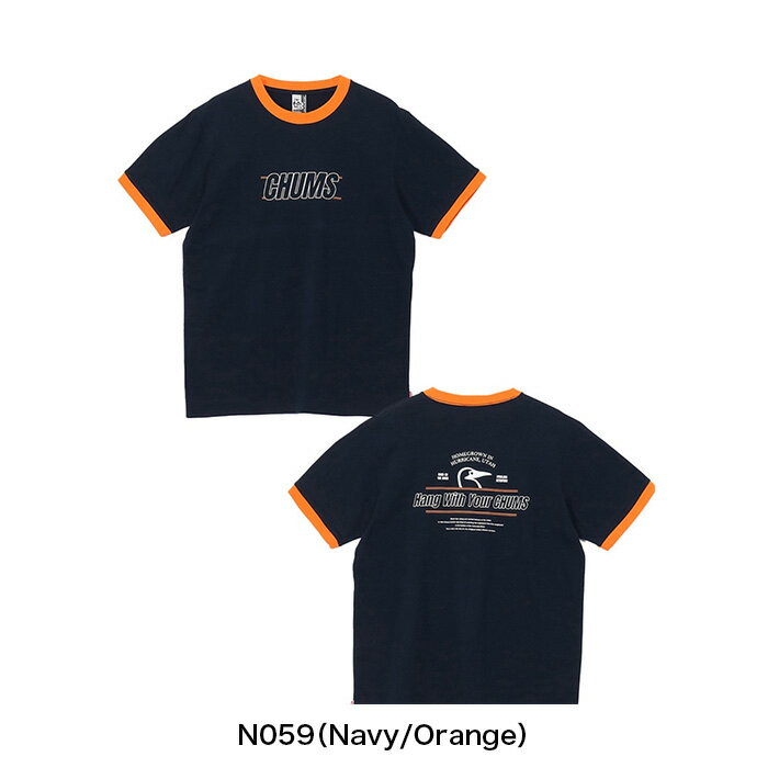 CHUMS チャムス 半袖 カーンズリンガーHWYC Tシャツ ユニセックス CH01-2710 3