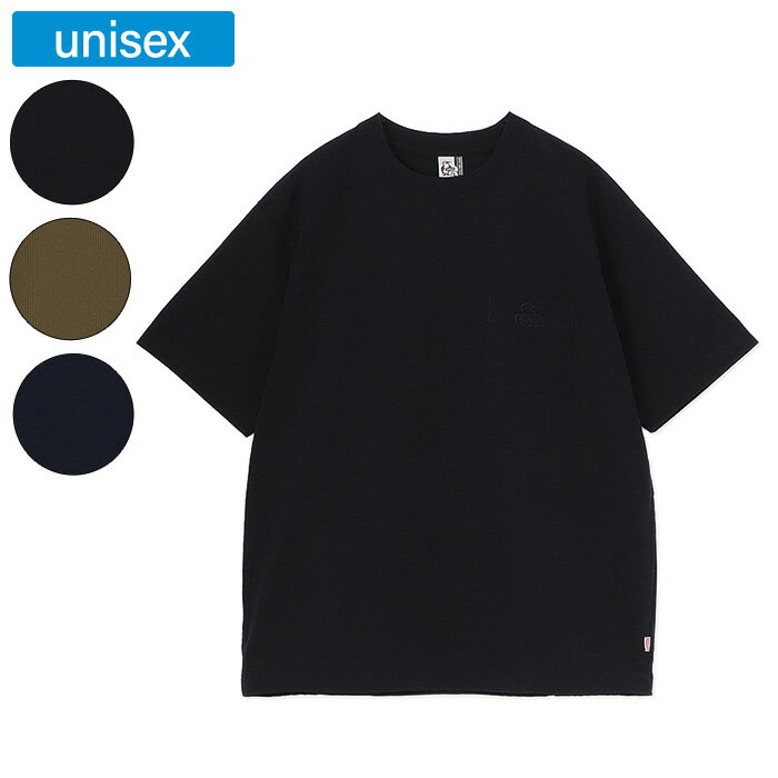 Rakuten - CHUMS チャムス トップス シアチャッカーストレッチTシャツ ユニセックス オーバーサイズ CH01-2712