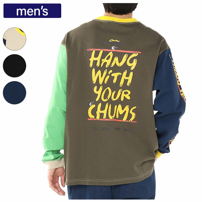 Rakuten - CHUMS チャムス ロングTシャツ HWYCホットドッグロングスリーブTシャツ メンズ CH01-2731