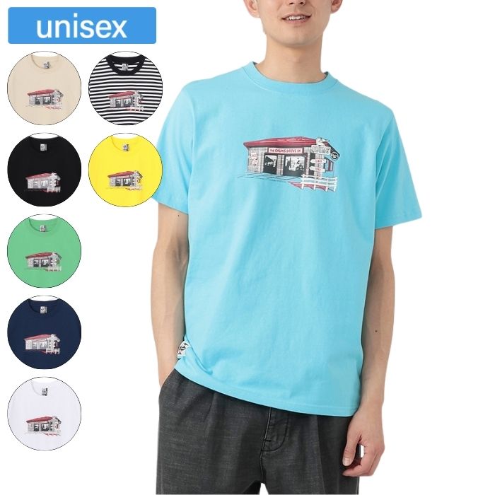 Rakuten - CHUMS チャムス トップス ドライブインTシャツ ユニセックス メンズ レディース バックプリント CH01-2744