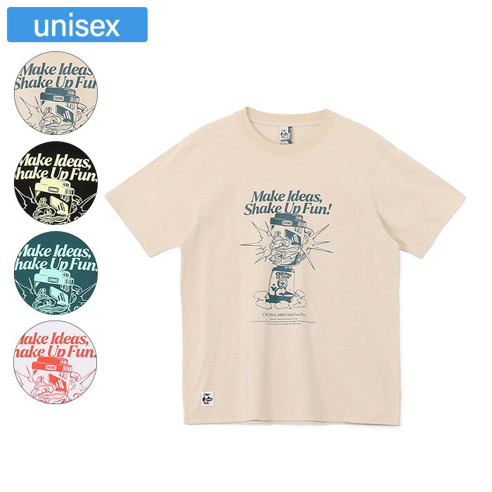 樂天商城 - CHUMS チャムス 半袖 シェイクアップファンTシャツ ユニセックス CH01-2752