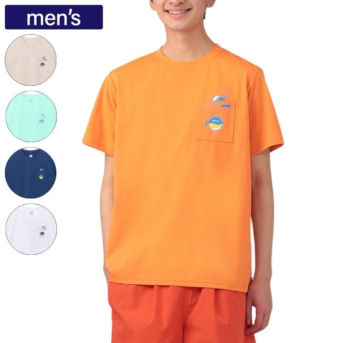 樂天商城 - CHUMS チャムス トップス ドライサンデーモーニングポケットTシャツ メンズ UVカット 遮熱 ドライ CH01-2761