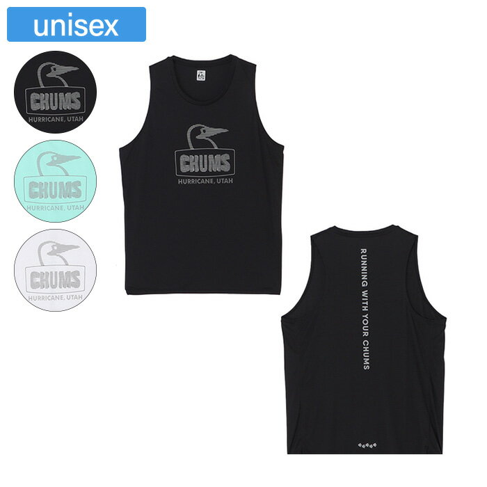 Rakuten - CHUMS チャムス ノースリーブ ランニングブービーフェイススリーブレスシャツ ユニセックス CH01-2772