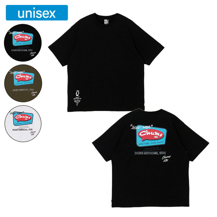 樂天商城 - CHUMS チャムス 半袖 守矢努バルーンチャムスTシャツ ユニセックス オーバーサイズ アウトドア キャンプ カジュアル CH01-2792