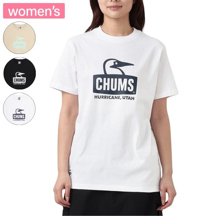 Rakuten - CHUMS チャムス トップス ブービーフェイスTシャツ レディース ブービーフェイスロゴ CH11-2736