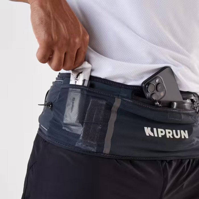 Rakuten - KIPRUN キプラン トレイルランニング ハイドレーションベルト Belt 900 マラソン ジョギング ブラック 8970873