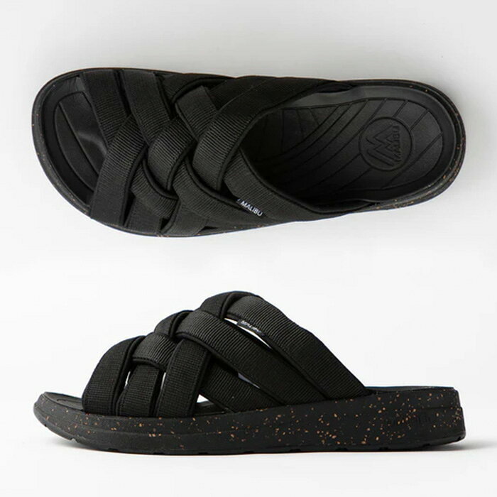 樂天商城 - MALIBU SANDALS マリブサンダル SURFRIDER BLACK MS070030