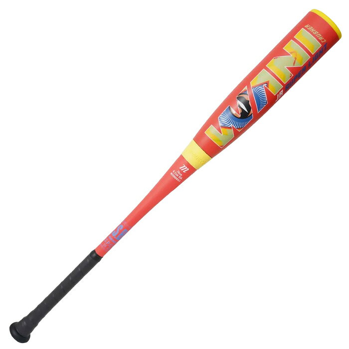 marucci マルチ 野球バット マルチ ワニクラッシャー ジュニア スーパーライト Red/Yellow 76cm 78cm MJJSBBWSL3