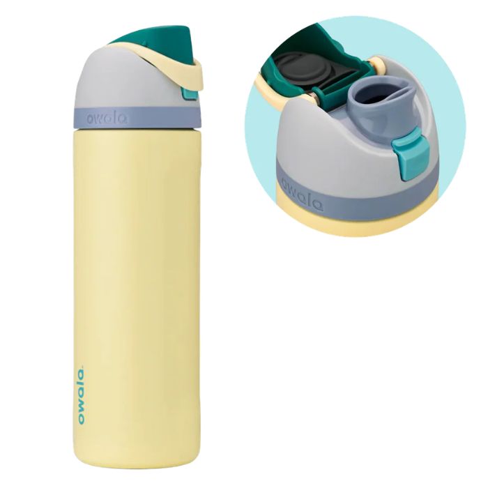 Rakuten - owala オワラ 水筒 FreeSip 24oz フリーシップ 710ml サニーデイズ 黄 ボトル タンブラー 通勤 通学 ジム アウトドア C07033A5