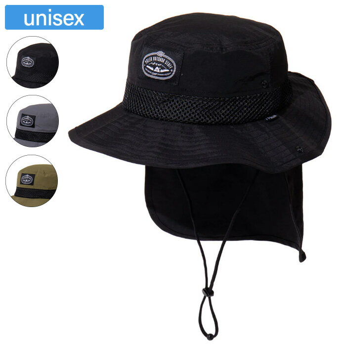 Rakuten - POLER ポーラー 帽子 2WAY DRAW+SUNGUARD BRIM HAT ユニセックス 261MCV0027