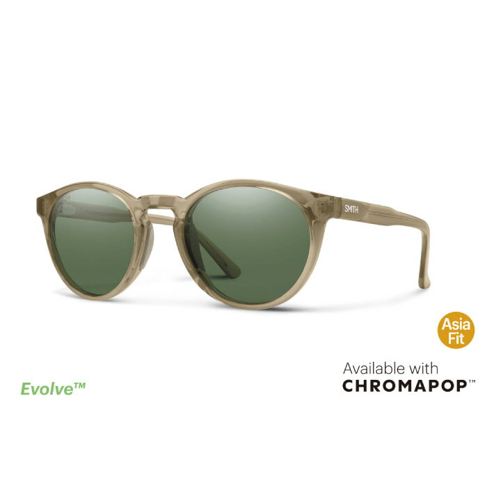 Tennis - SMITH スミス 偏光サングラス Westward Summit Crystal（CP Polarized Gray Green）クロマポップレンズ メンズ レディース アウトドア アジアフィット