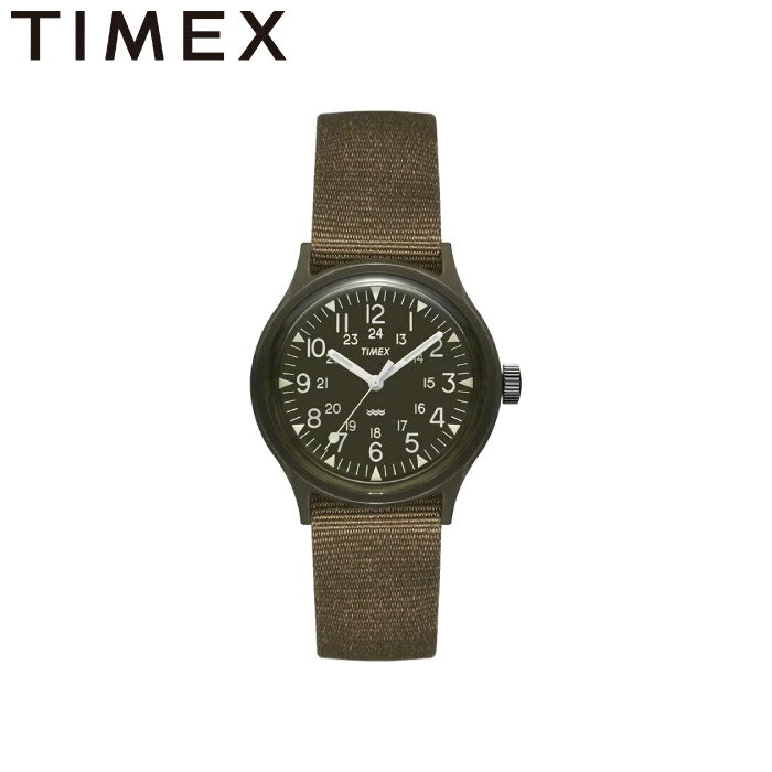 Rakuten - TIMEX タイメックス オリジナルキャンパー ブラック/グリーン 腕時計 アナログ（クォーツ） 電池式 TW2P88400